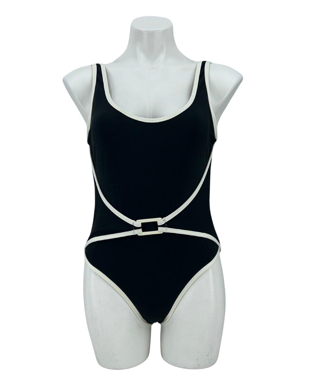 Solid & Striped Swimsuit | M