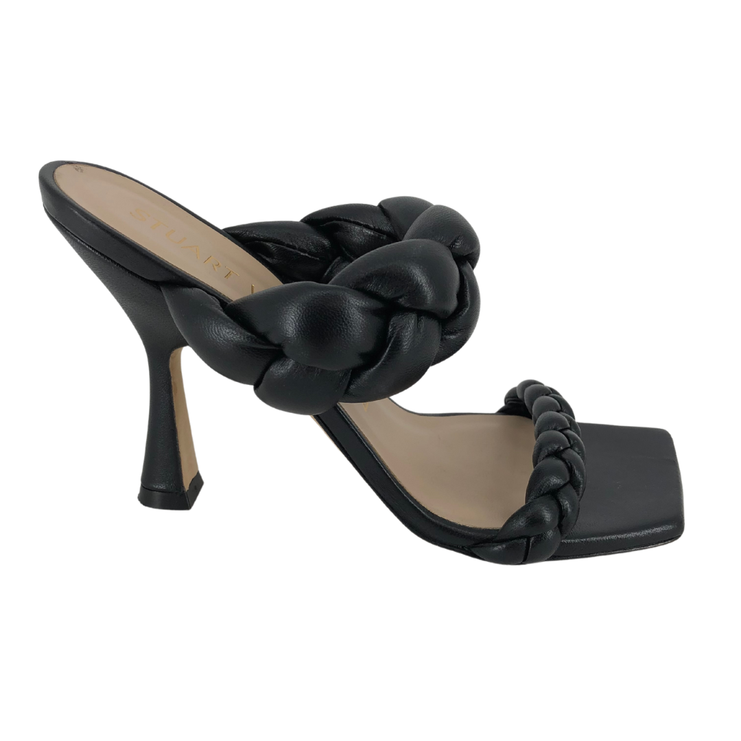 STUART WEITZMAN Black Size 7B Leather Heel - Clothes Circuit