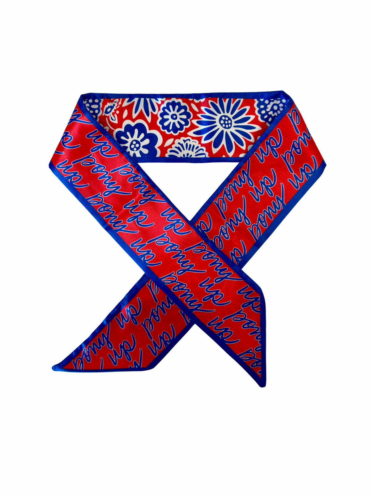 SMU Mustangs Twilly Scarf