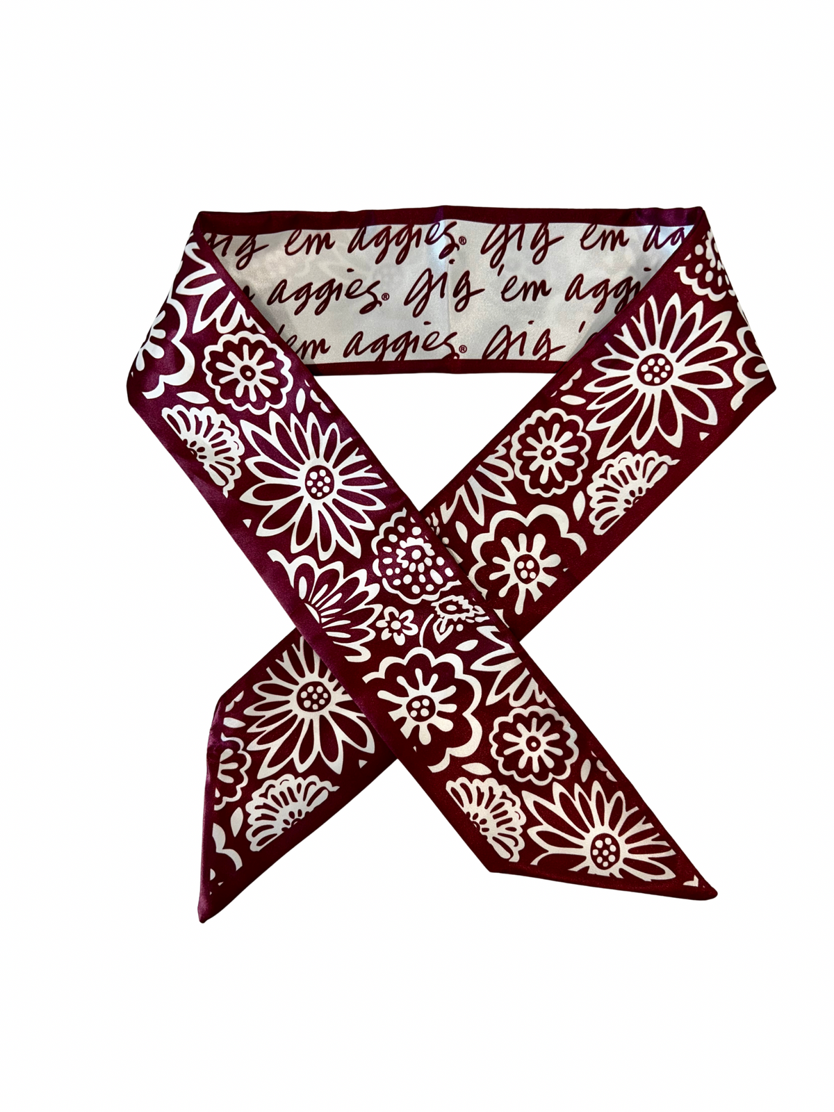 Texas A&M Aggies Twilly Scarf