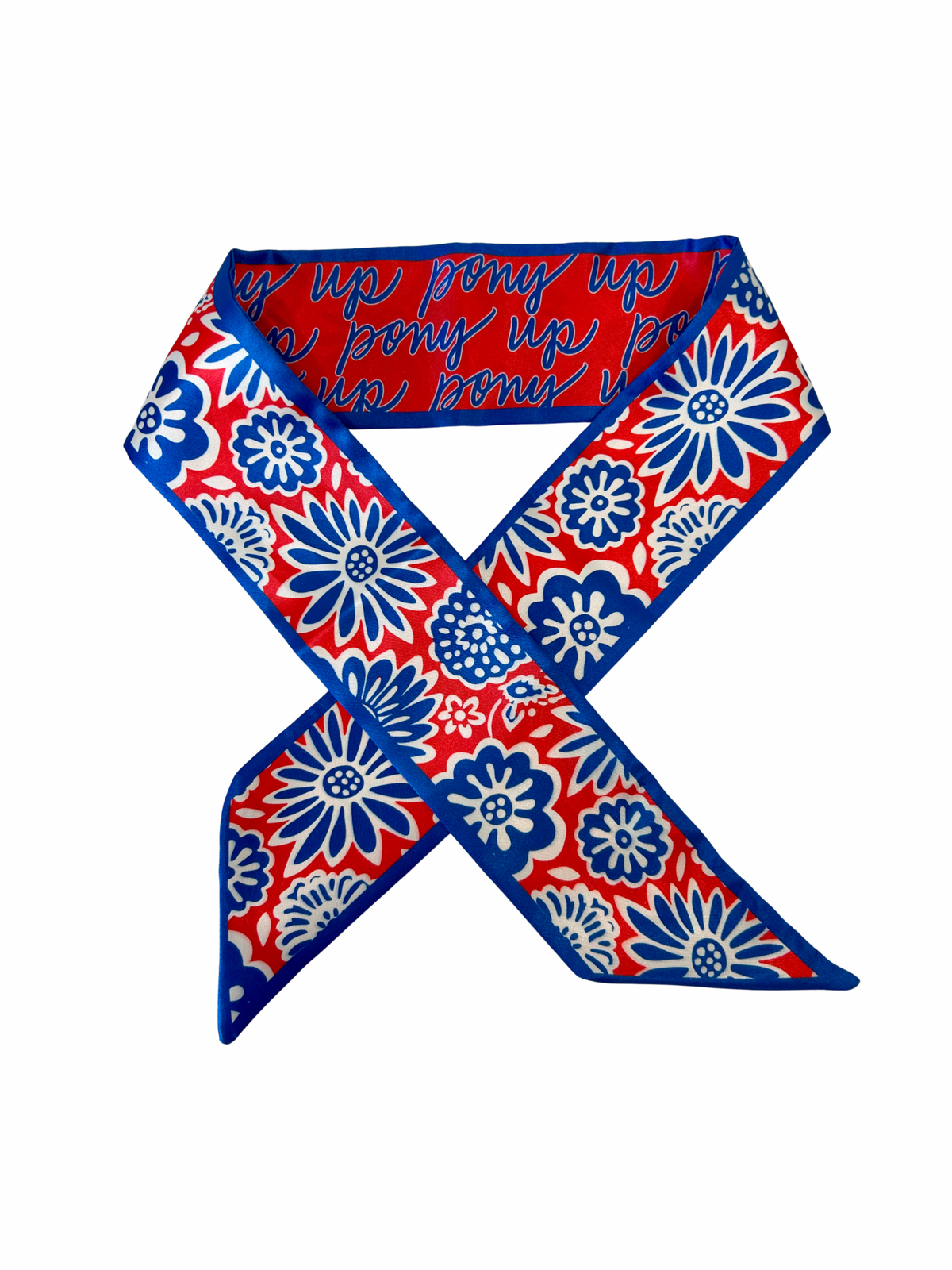 SMU Mustangs Twilly Scarf